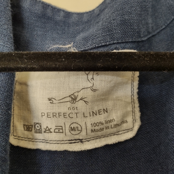 Not Perfect Linen Jackets & Blazers - Not Perfect Linen Amsterdam coat